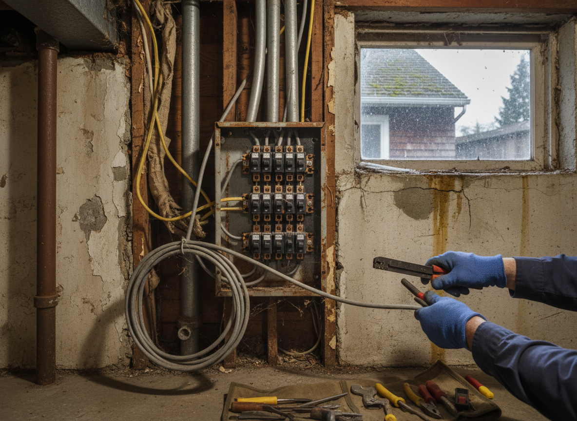 Aluminum Branch Wiring in 1960s and 1970s Portland Houses