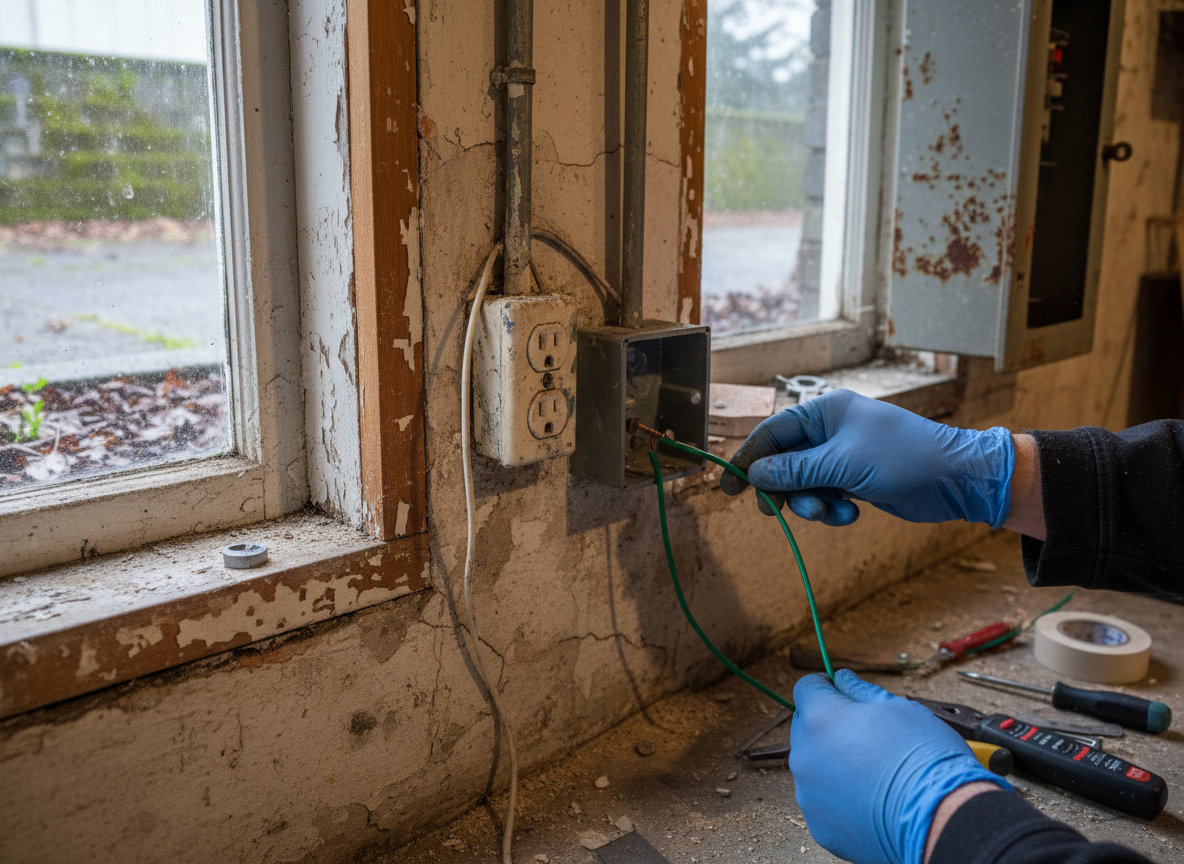 Ungrounded Two Prong Outlets in Old Portland Homes and the Correct Ways to Fix Them